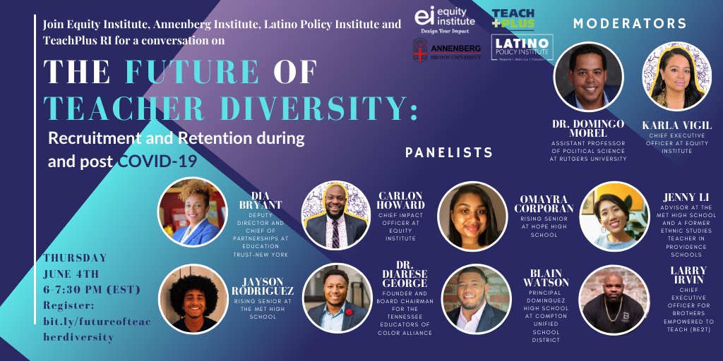 The Future of Teacher Diversity: Recruitment and Retention during and post COVID-19