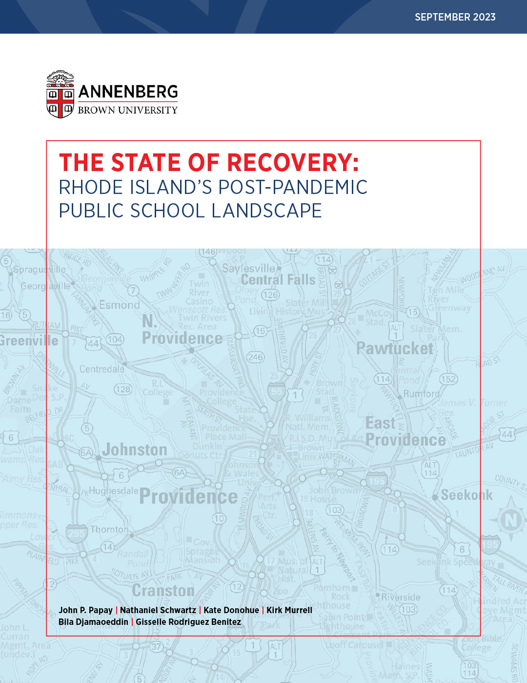 The State of Recovery: Rhode Island's Post-Pandemic Public School Landscape