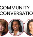 Community Conversations with President Christina H. Paxson featuring Sonja B. Santelises and Shalinee Sharma